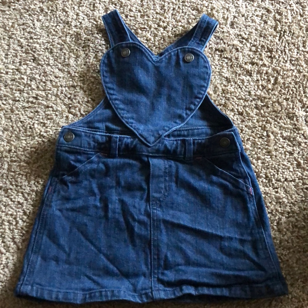 Denim Overall Dress